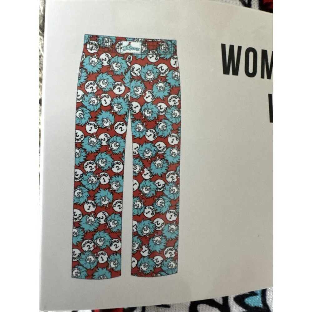 *NEW* Women's XL  Dr Seuss Sleep Pants W/ Pockets New